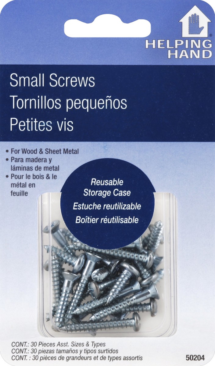 slide 1 of 2, Helping Hand Screws 30 ea, 30 ct