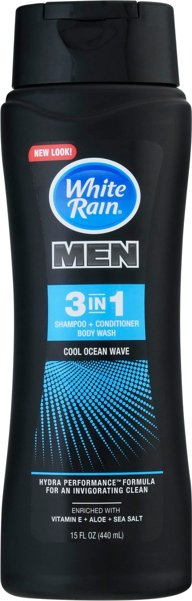 slide 7 of 12, White Rain Mens 3In1 Cool Ocean, 15 oz