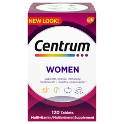 Centrum Multivitamin for Women, Multivitamin/Multimineral Supplement - 120 Ct