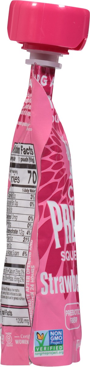 slide 11 of 14, Mamma Chia Prebiotic Organic Strawberry Lemonade Squeeze Snack - 3.5 oz, 