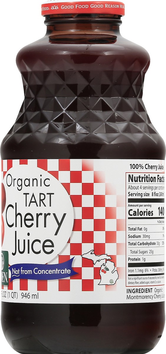 slide 3 of 13, Eden Foods Organic Tart Cherry Juice - 32 oz, 32 oz