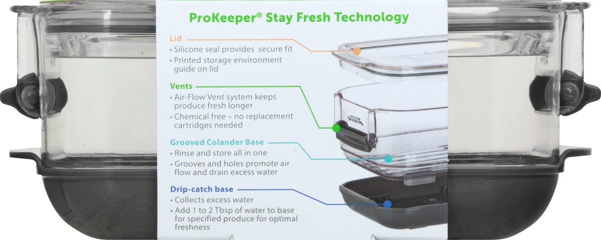 slide 2 of 9, Prepworks ProKeeper Small Berry Keeper 1 ea, 1.2 qt