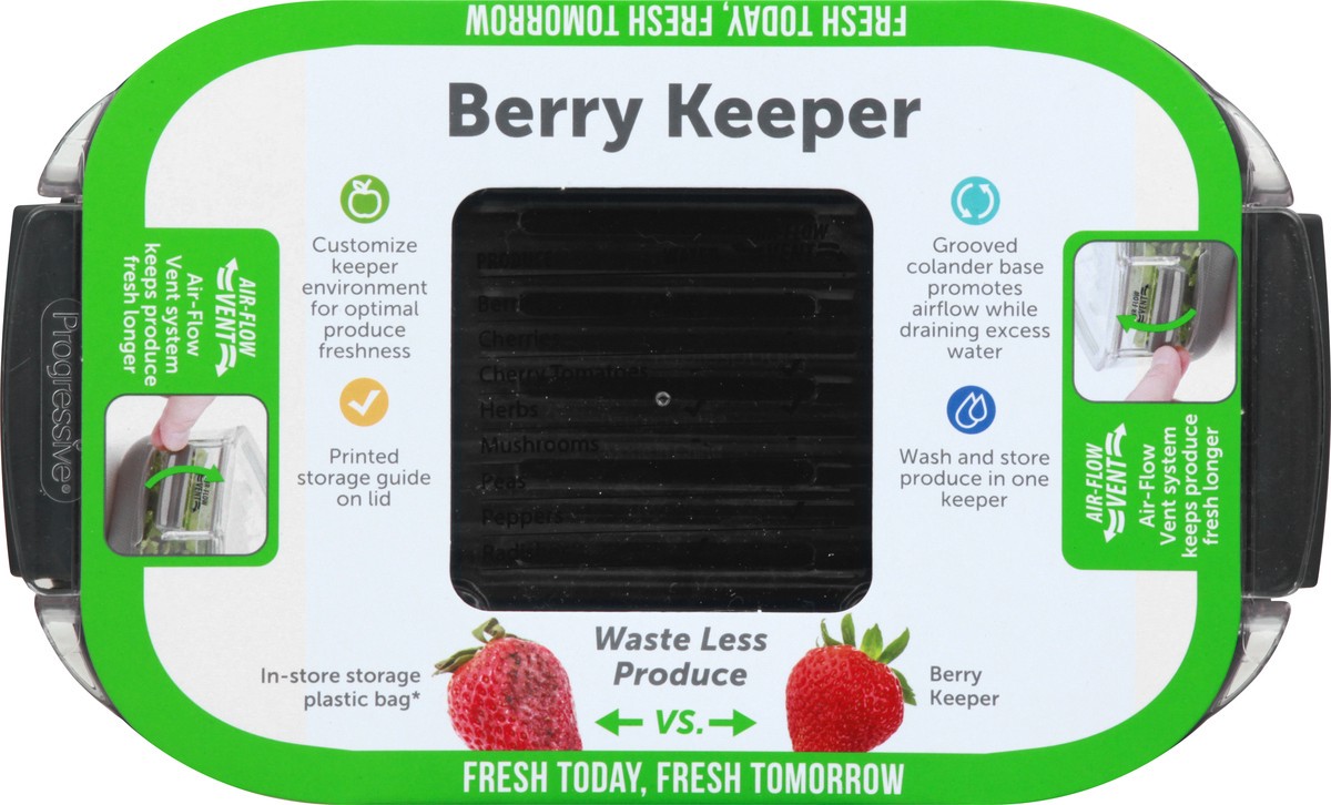 slide 9 of 9, Prepworks ProKeeper Small Berry Keeper 1 ea, 1.2 qt