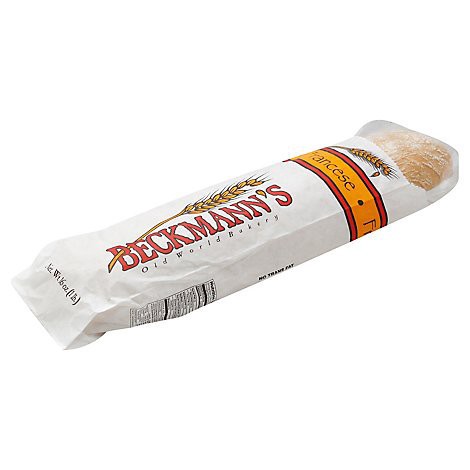 slide 1 of 1, Beckmanns Francese Sliced Bread - 16 Oz, 16 oz