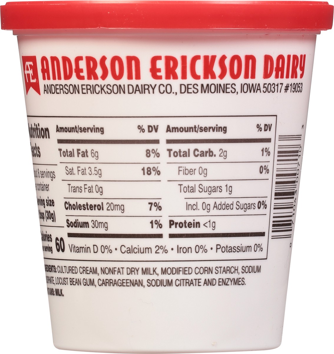 slide 6 of 11, Anderson Erickson Dairy Sour Cream 8 oz, 8 oz