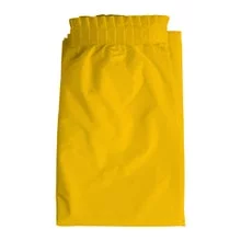 Hoffmaster Yellow Plastic Table Skirt - 29 in x 14 ft