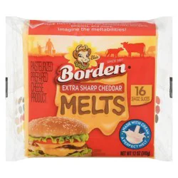 Borden Xtra Sharp Cheddar Melts