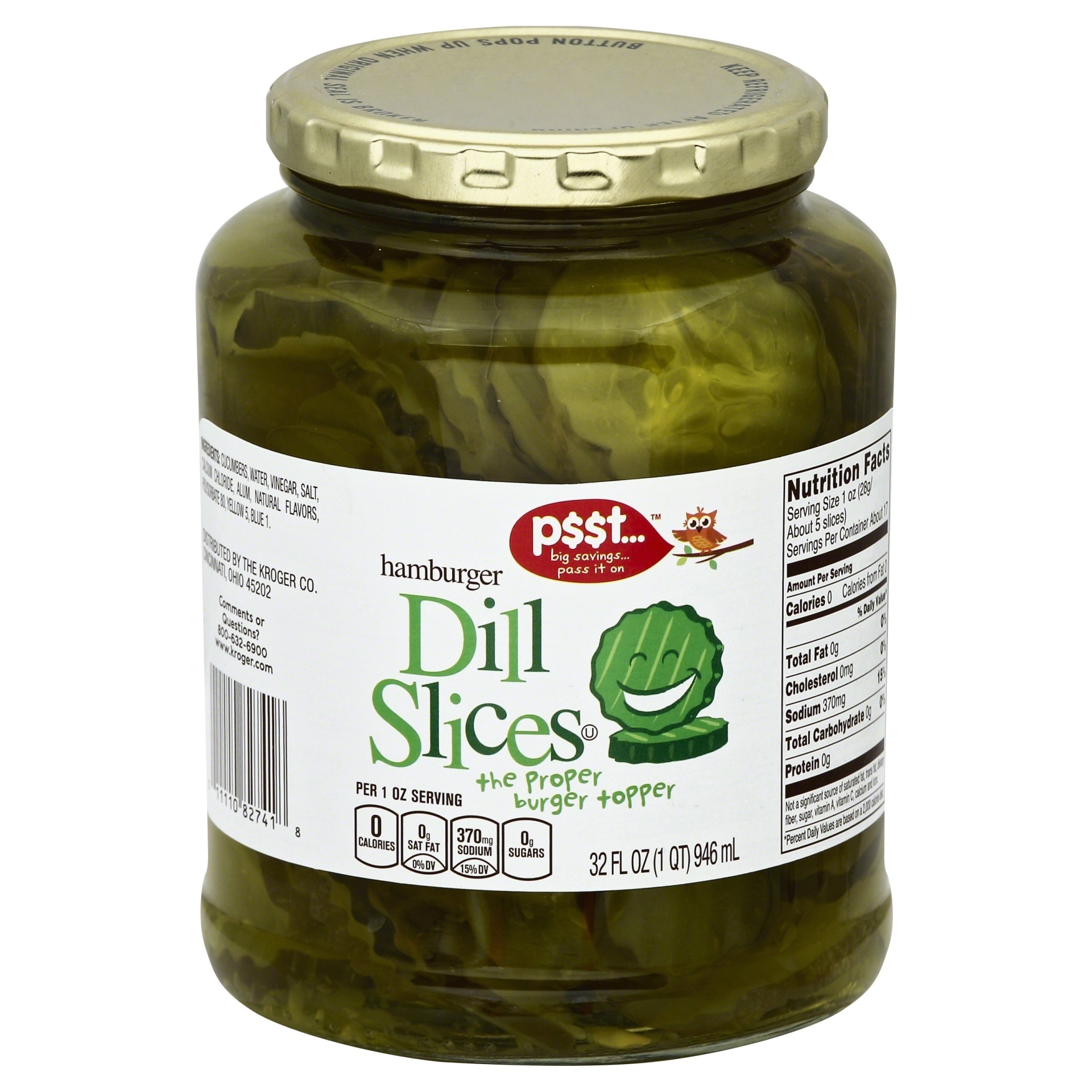 slide 1 of 1, Psssst! Pickle 32 oz, 32 oz