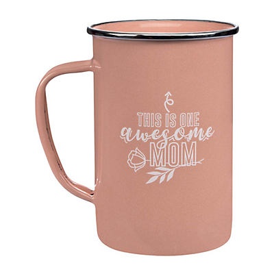 slide 1 of 1, Cinsa Tall Mug Awesome Mom Pink, 20 oz