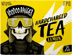 Voodoo Ranger Hardcharged Lemon Hard Tea 12 Pack, 12 fl oz Cans