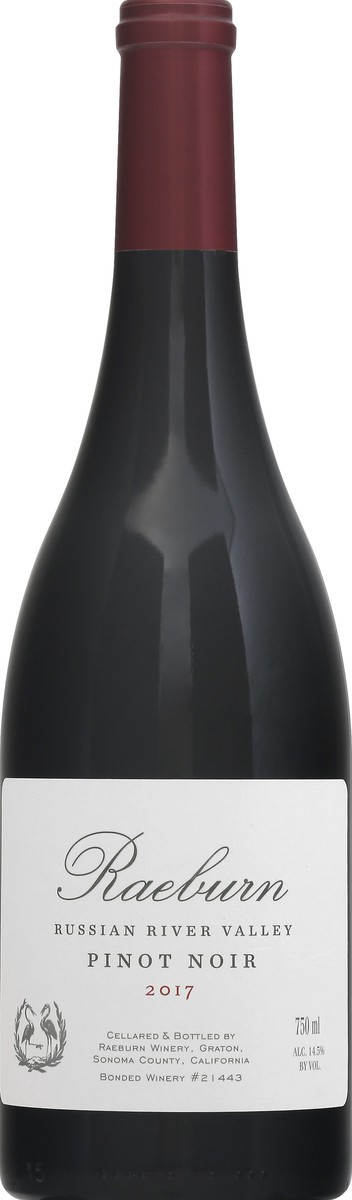 slide 2 of 10, Raeburn Russian River Valley 2017 Pinot Noir 750 ml, 750 ml