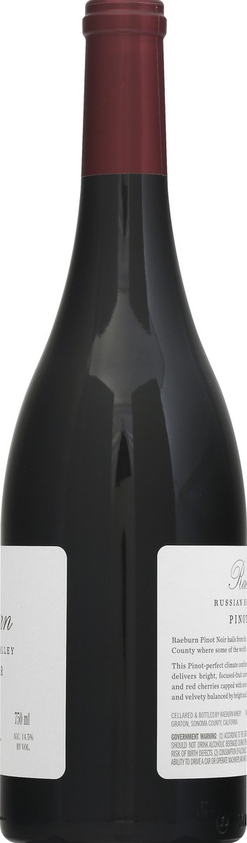 slide 6 of 10, Raeburn Russian River Valley 2017 Pinot Noir 750 ml, 750 ml