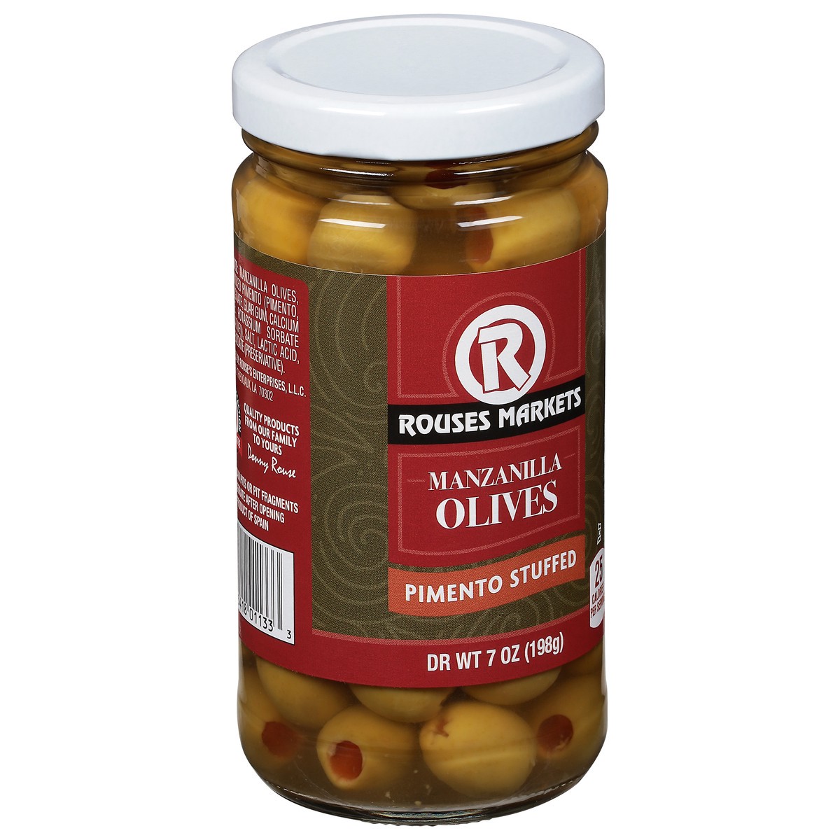 slide 6 of 11, Rouses Markets Pimento Stuffed Manzanilla Olives 7 oz, 7 oz