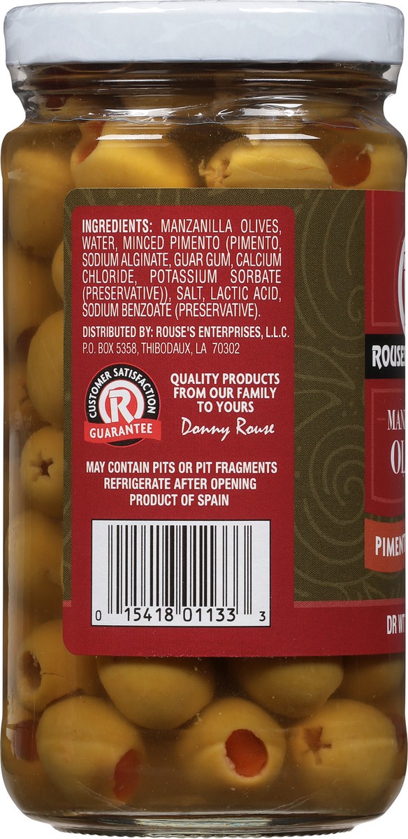 slide 7 of 11, Rouses Markets Pimento Stuffed Manzanilla Olives 7 oz, 7 oz