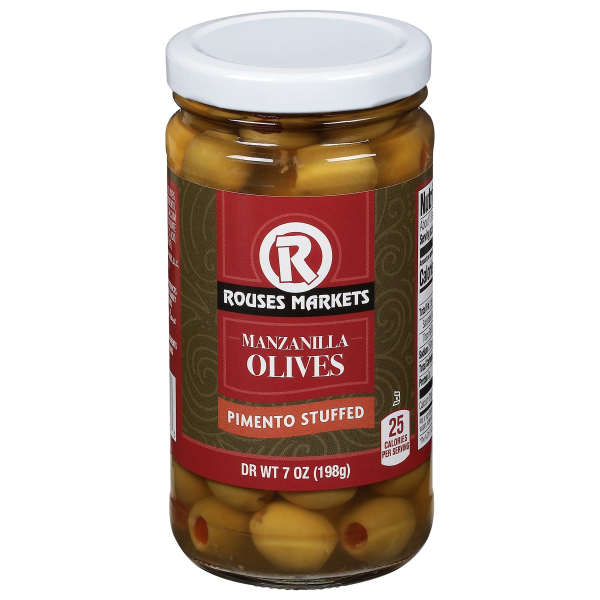 slide 5 of 11, Rouses Markets Pimento Stuffed Manzanilla Olives 7 oz, 7 oz