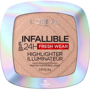 slide 1 of 1, L'Oreal Paris Infallible Highlighter, Champagne Glow, 0.31 Oz, 0.31 oz