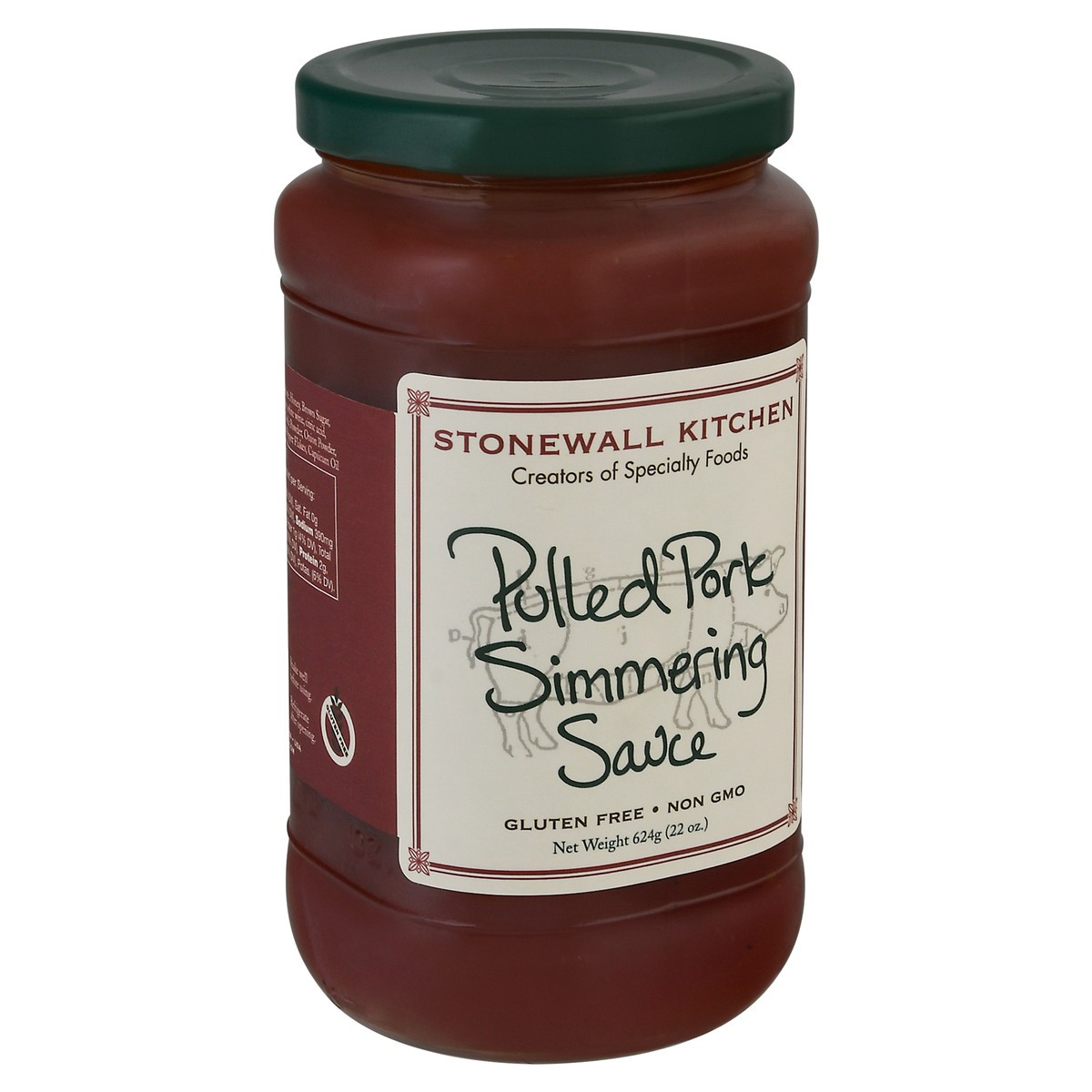 slide 12 of 12, Stonewall Kitchen Pulled Pork Simmering Sauce, 21 oz