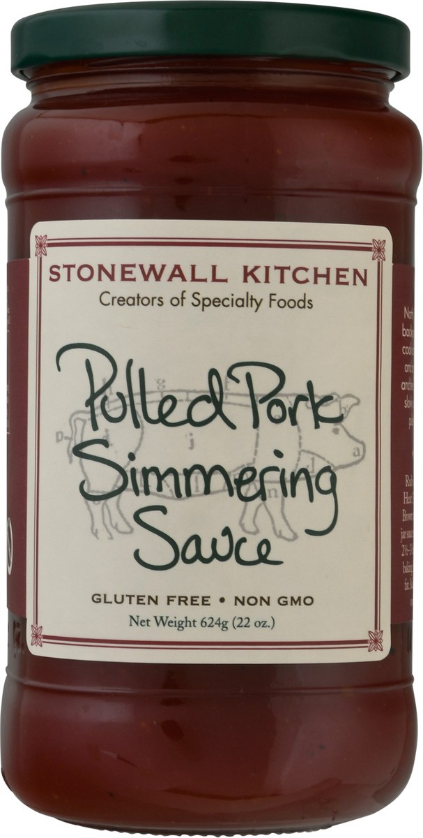 slide 5 of 12, Stonewall Kitchen Pulled Pork Simmering Sauce, 21 oz