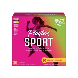Playtex Sport Regular Unscented Tampons