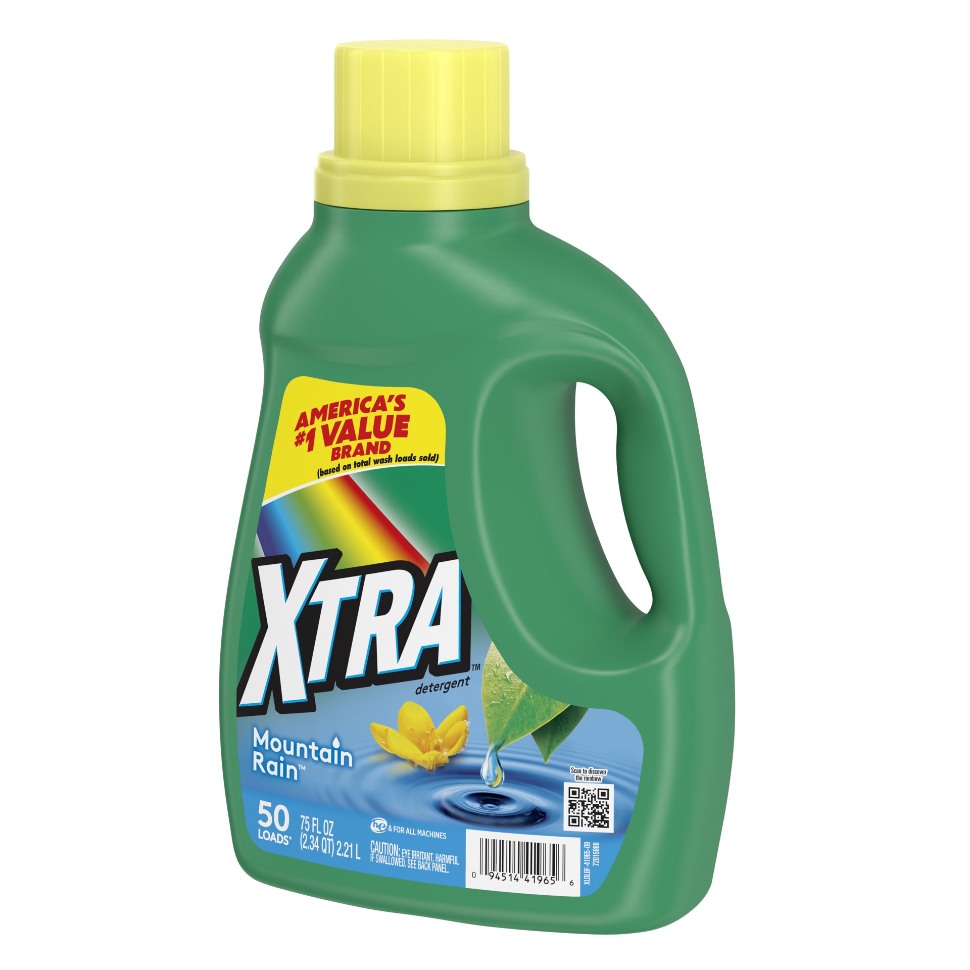 slide 2 of 5, Xtra Detergent 75 oz, 75 oz