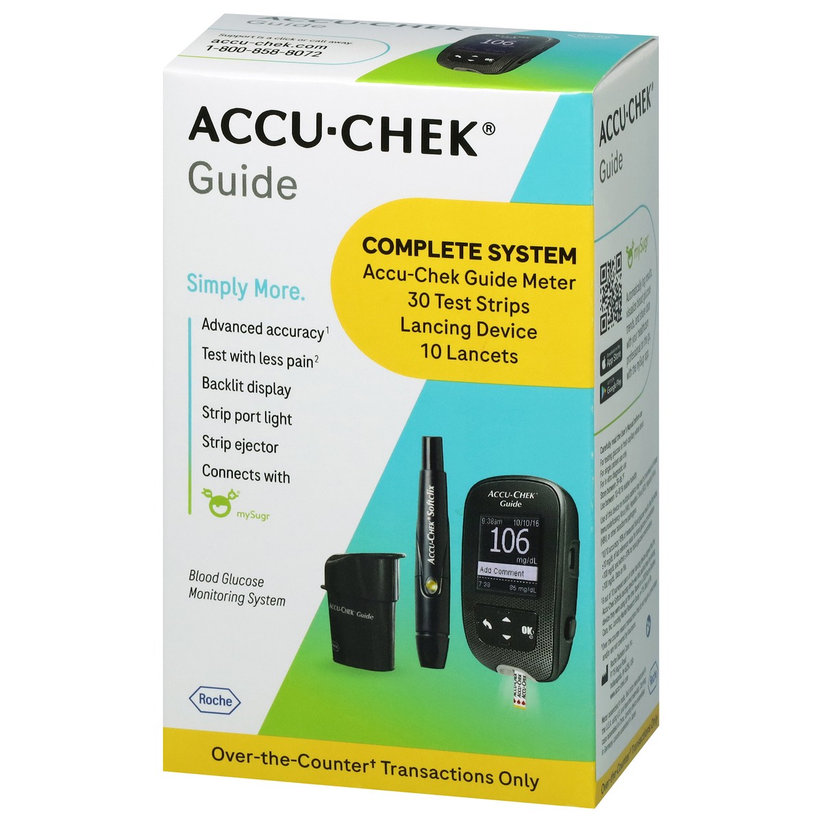 slide 3 of 4, Accu-Chek Complete System Guide Care Kit 1 Kit, 1 ct