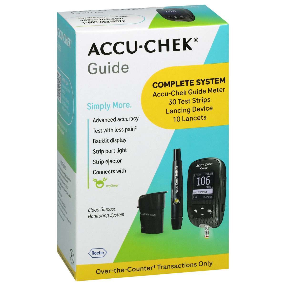 slide 4 of 4, Accu-Chek Complete System Guide Care Kit 1 Kit, 1 ct