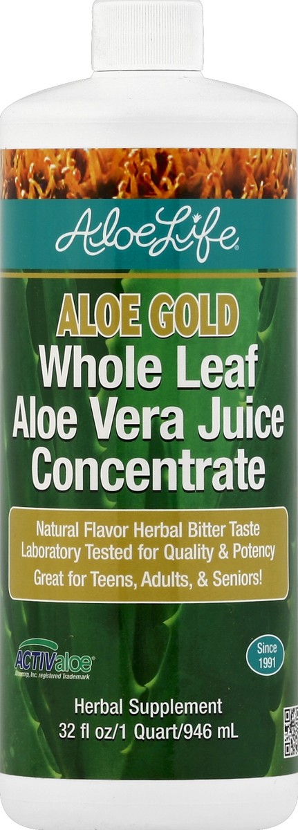 slide 2 of 2, Aloe Life Gold Aloe, 32 oz