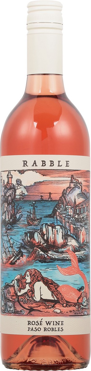slide 4 of 9, Rabble Paso Robles Rose Wine 750 ml, 750 ml