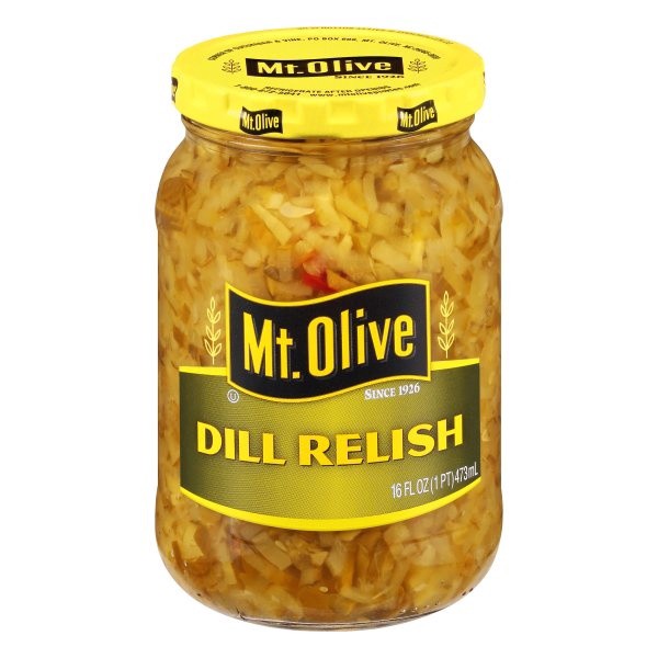 slide 1 of 6, Mt. Olive Dill Relish, 16 fl oz