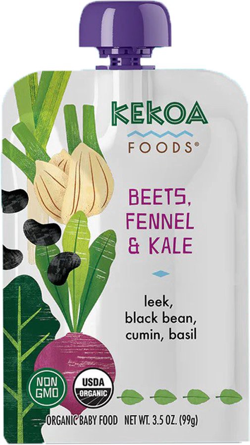 slide 1 of 1, Kekoa Food Baby Beets Fnl Kale, 3.5 oz