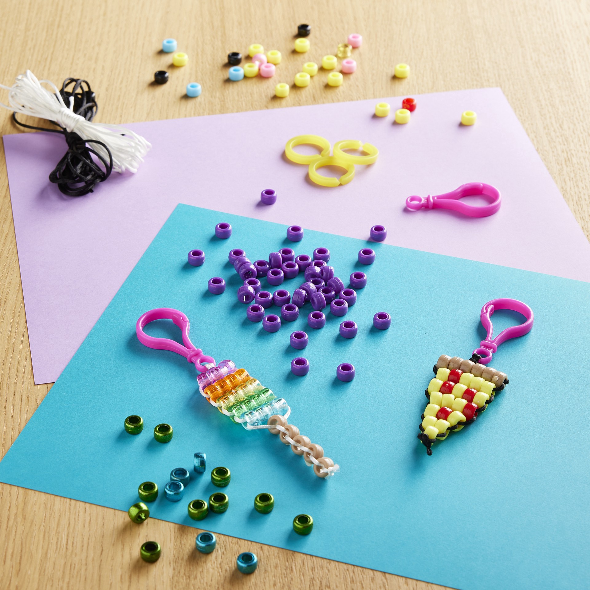 slide 3 of 6, Color Zone Create Your Own Bead Pets, 14 colors