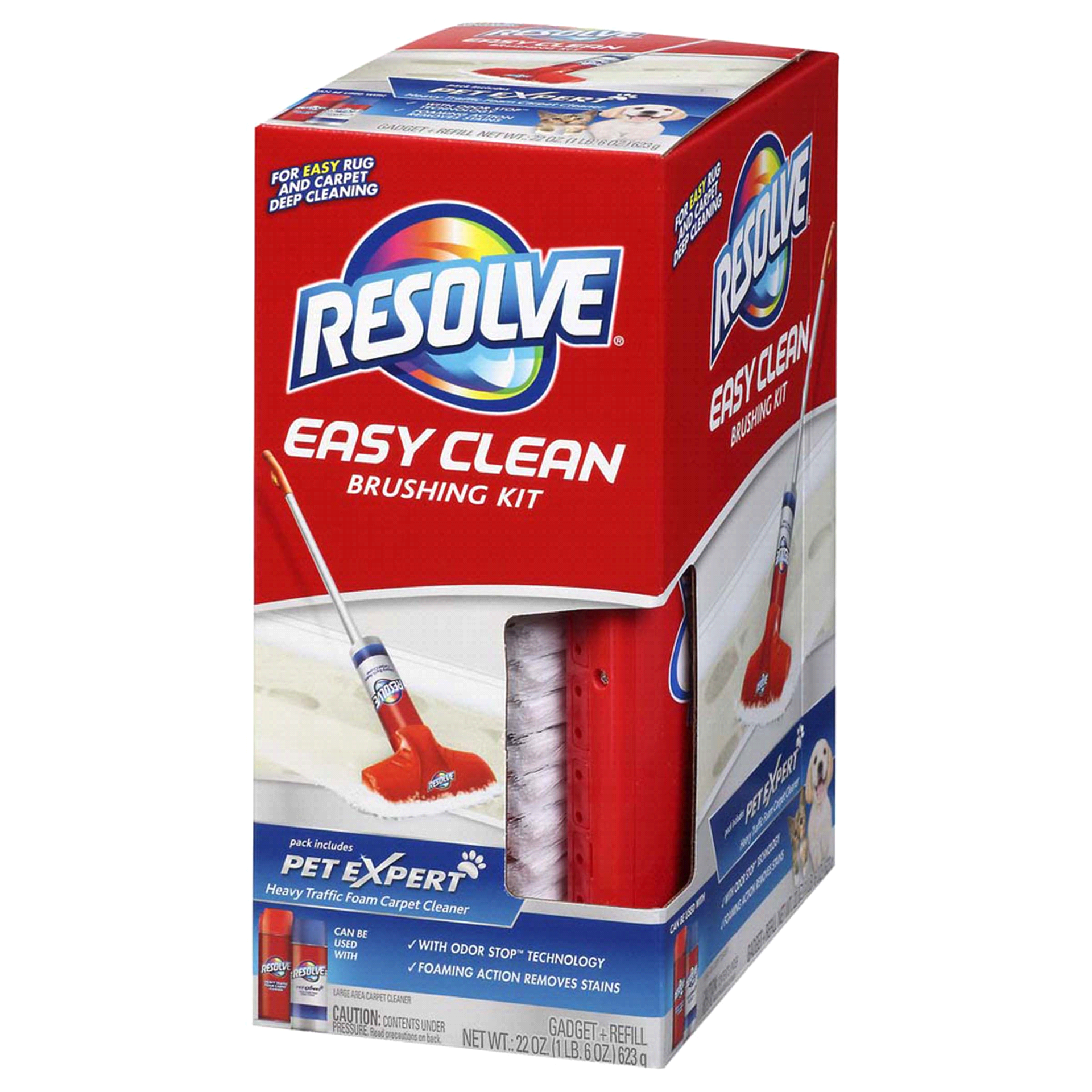slide 9 of 13, Resolve Pet Expert Easy Clean Brushing Kit 1 ea, 1 ct