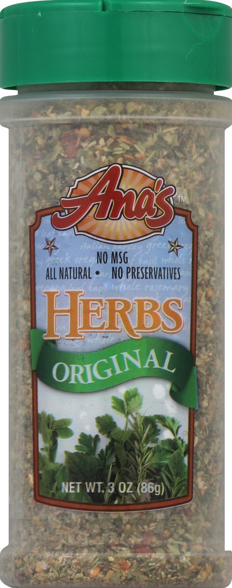 slide 2 of 2, Ana's Herbs - 3 oz, 3 oz