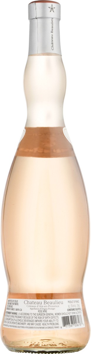 slide 5 of 12, Chateau Beaulieu Classic Rose, 750 ml