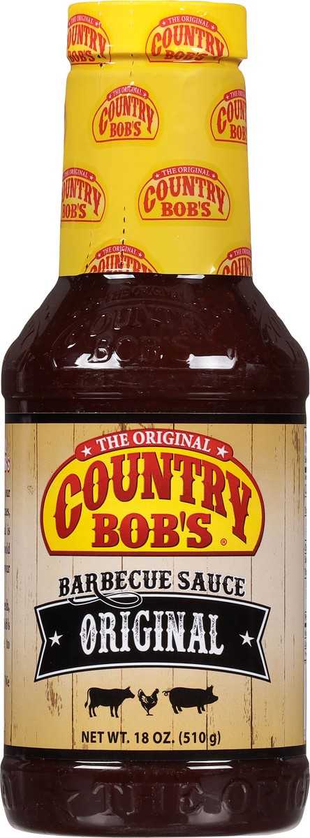 slide 6 of 9, Country Bob's Original Barbecue Sauce 18 oz, 18 oz