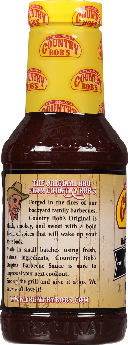 slide 7 of 9, Country Bob's Original Barbecue Sauce 18 oz, 18 oz