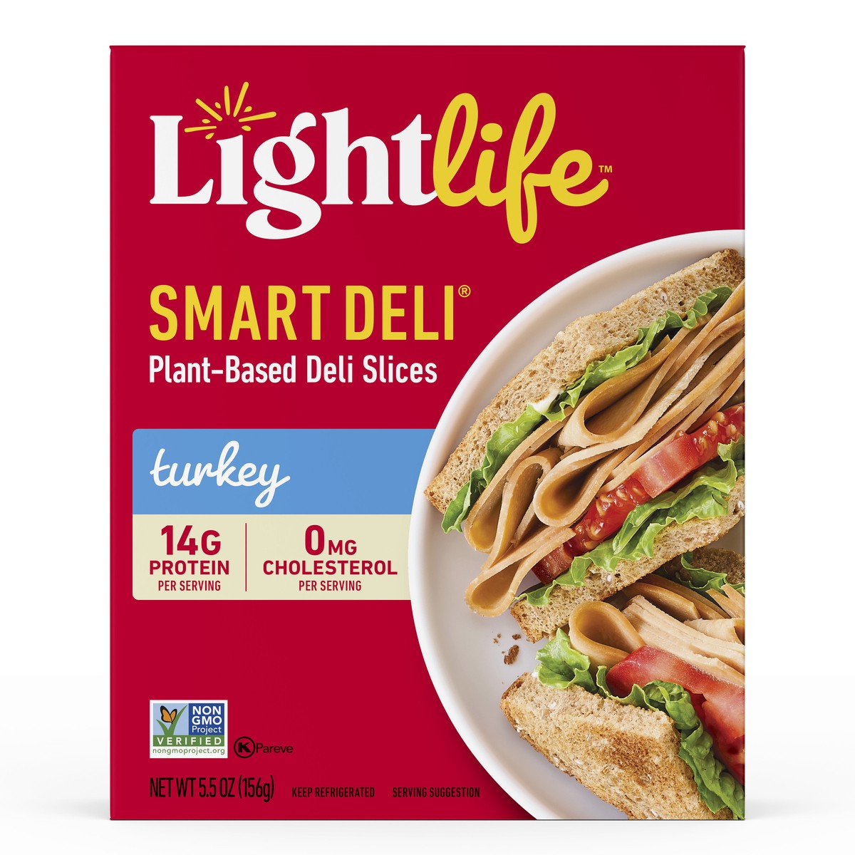 slide 6 of 9, Lightlife Deli Slices, 5.5 oz