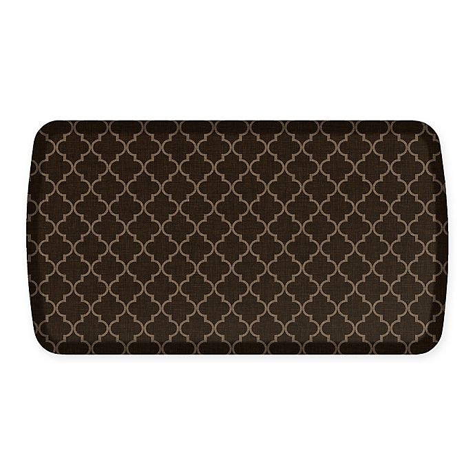 slide 1 of 1, GelPro Elite Decorator Lattice Kitchen Mat - Java, 20 in x 36 in