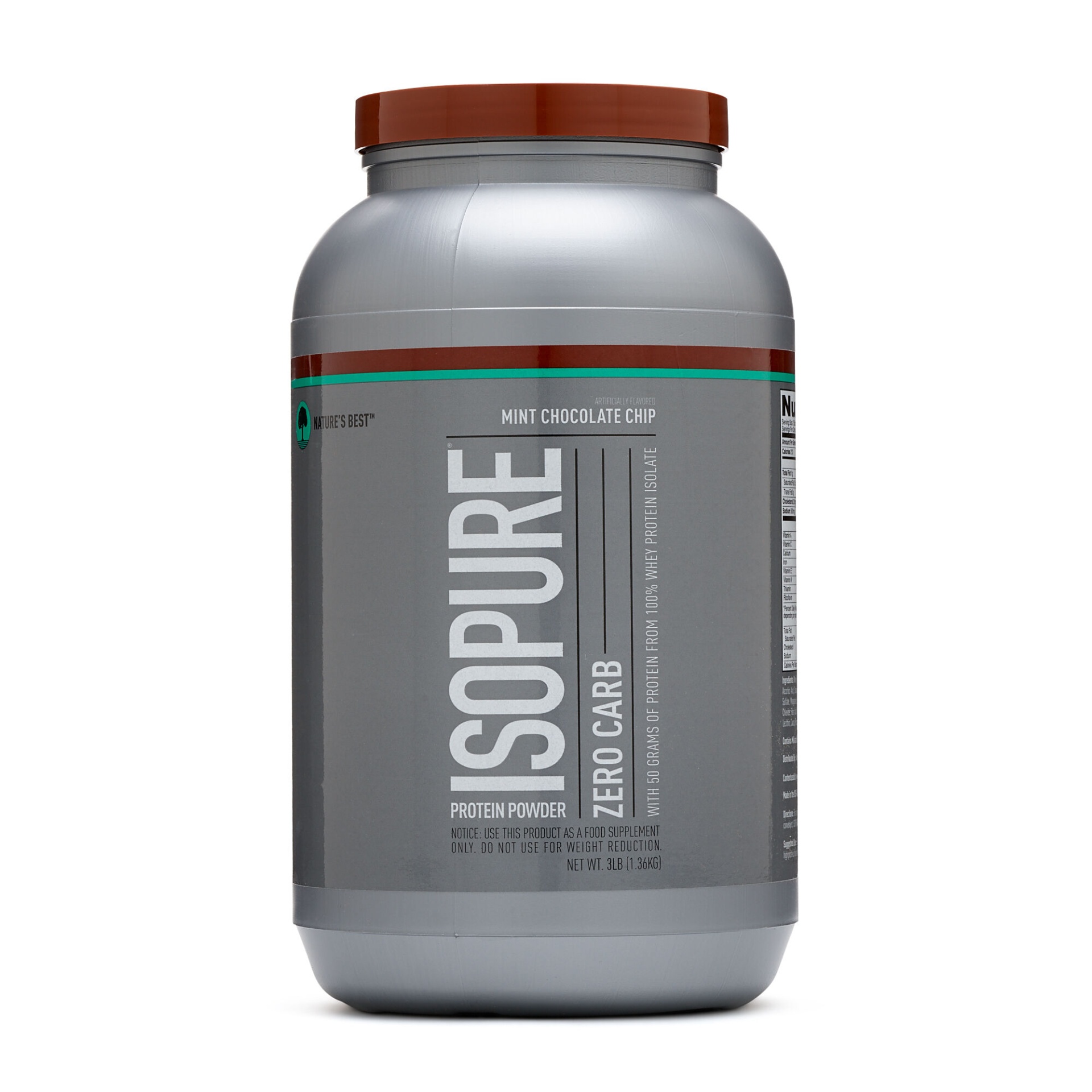 slide 1 of 1, Isopure Zero Carb - Mint Chocolate Chip, 3 lb