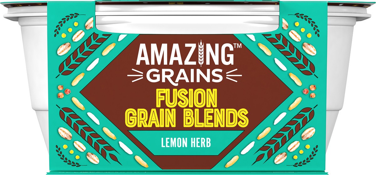 slide 7 of 14, Amazing Grains Lemon Herb Fusion Grain Blend, 4.25 oz Bowl, 120 g