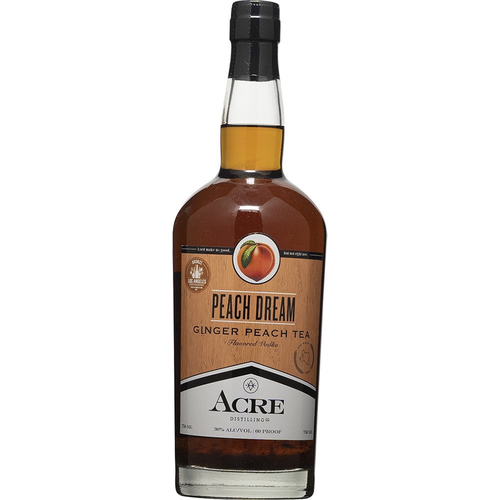 slide 1 of 1, Acre Distilling Acre Peach Dream Vodka, 750 ml