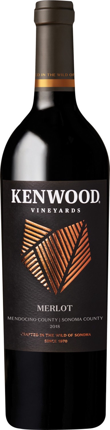 slide 1 of 1, Kenwood Core Kenwood Vineyards Mendocino/Sonoma County Merlot 750mL, 27 Proof, 750 ml