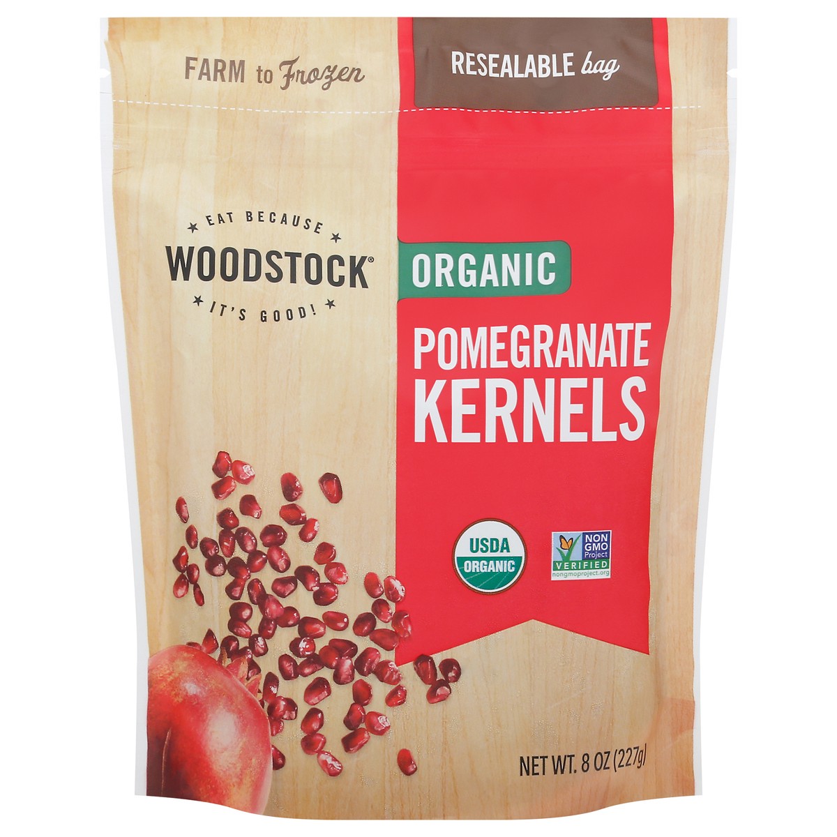 slide 10 of 14, Woodstock Organic Pomegranate Kernels 8 oz, 8 oz