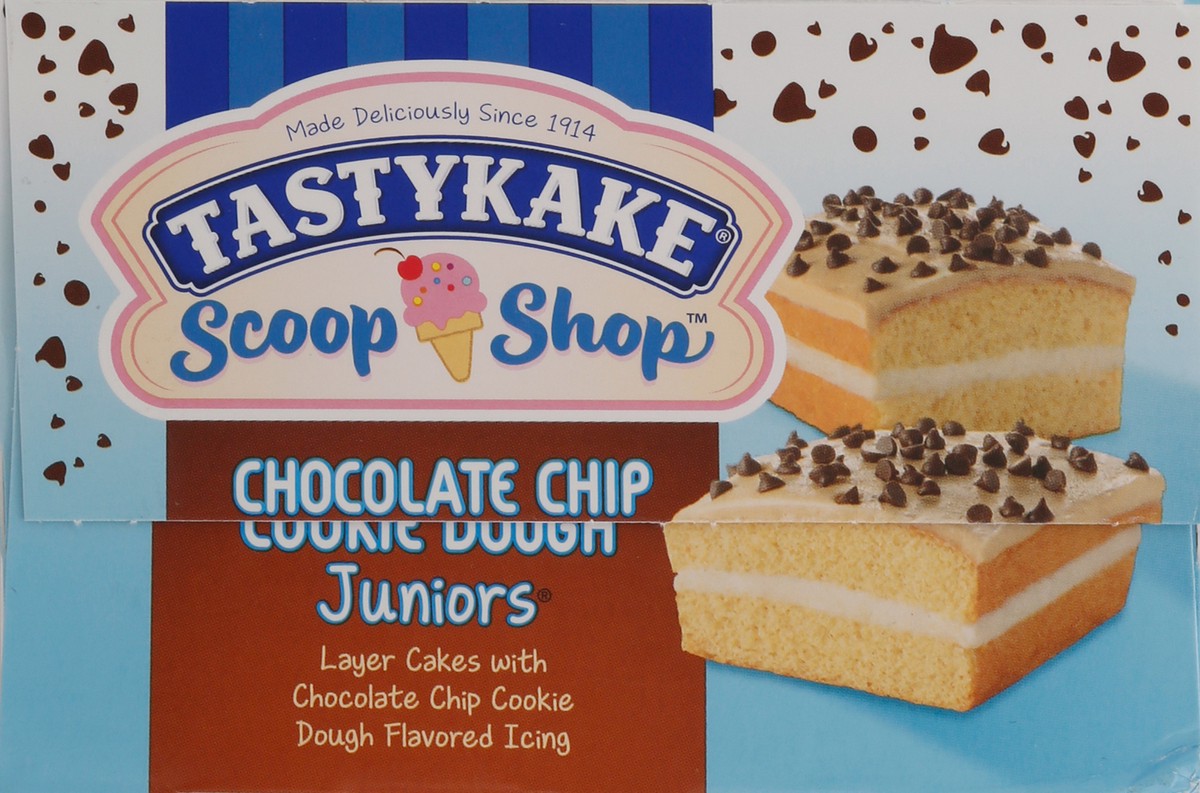 slide 4 of 9, Tastykake Scoop Shop Family Pack Juniors Chocolate Chip Cookie Dough Juniors 4 ea, 12 oz