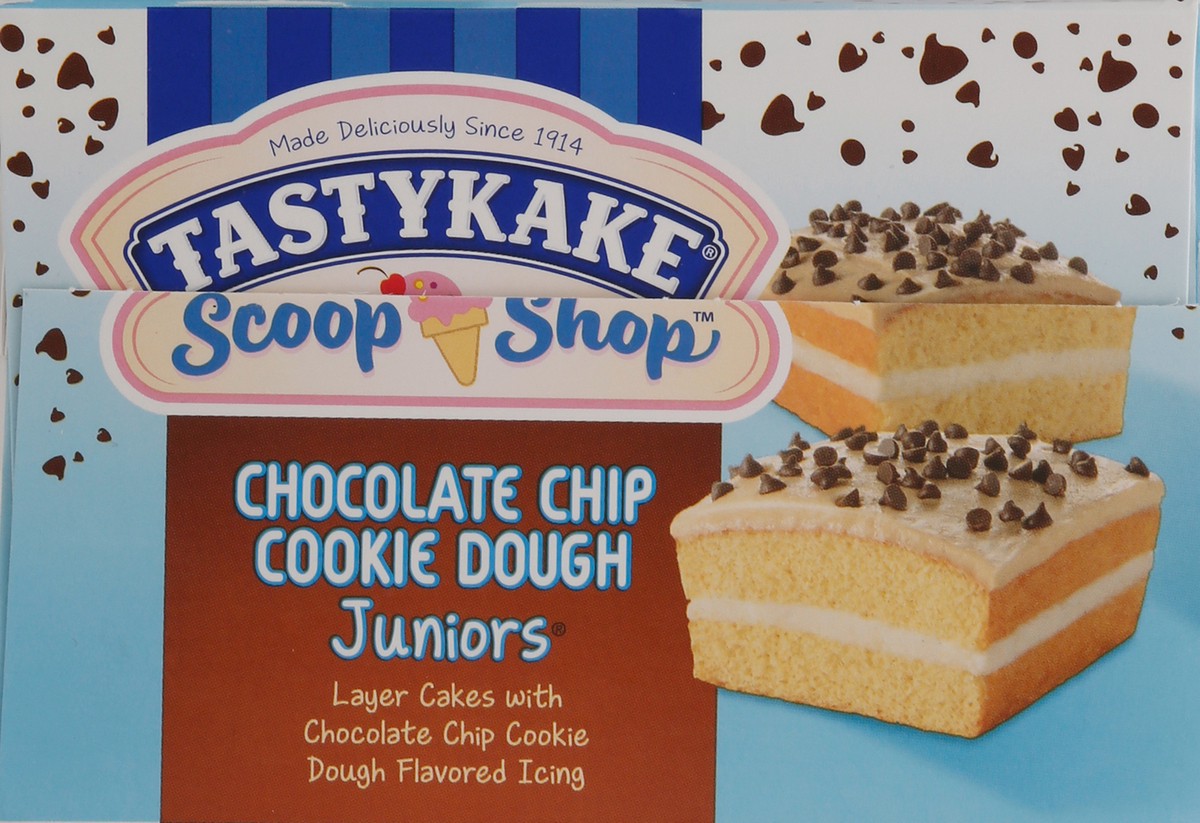 slide 9 of 9, Tastykake Scoop Shop Family Pack Juniors Chocolate Chip Cookie Dough Juniors 4 ea, 12 oz