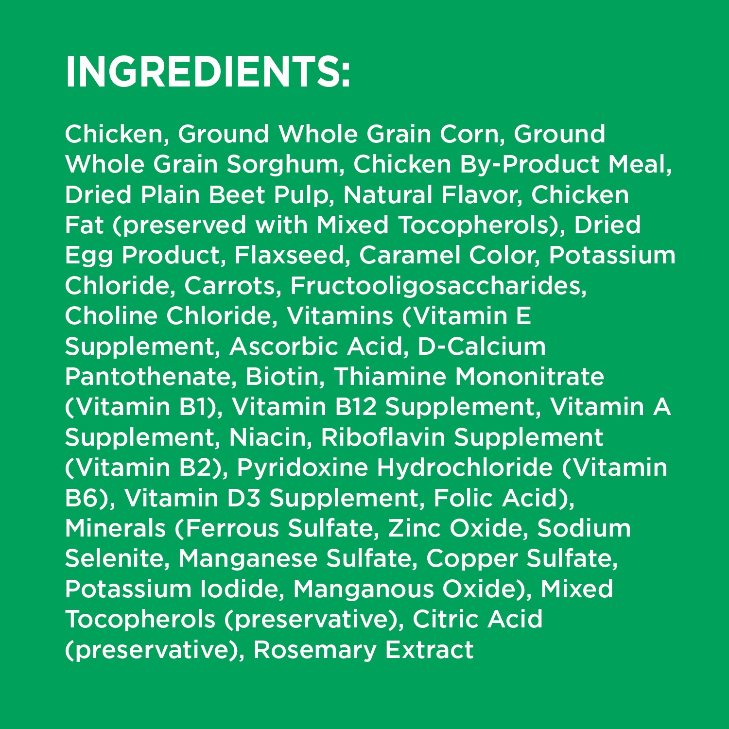 slide 3 of 5, Proactive Health Adult 1+ Minichunks Chicken & Whole Grain Recipe Dog Food 15 lb, 15 lb