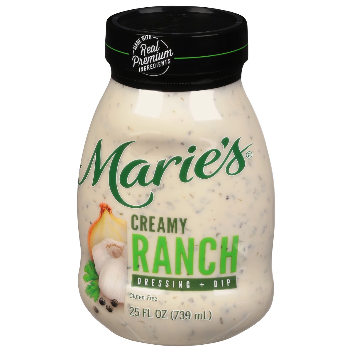 slide 2 of 9, Marie's Creamy Ranch Dressing + Dip 25 fl oz, 25 fl oz