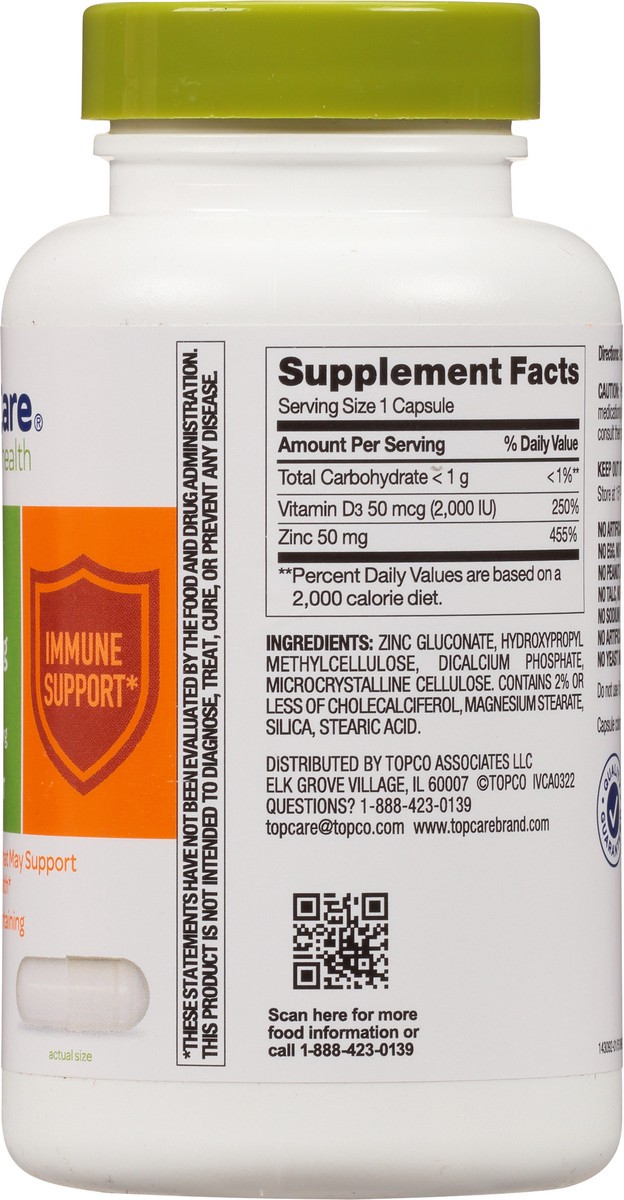 slide 3 of 14, TopCare Vitamin Capsules, 150 ct