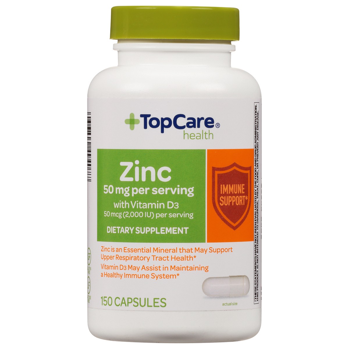 slide 8 of 14, TopCare Vitamin Capsules, 150 ct