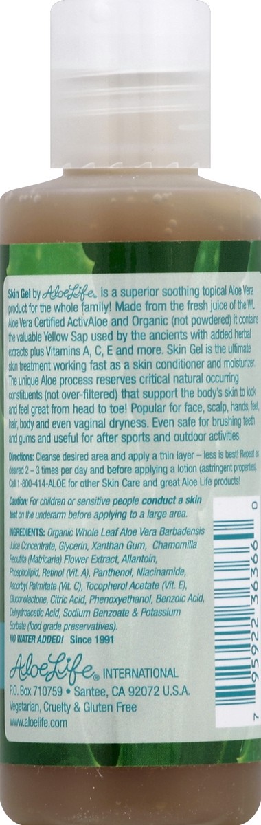 slide 3 of 3, Aloe Life Aloe Skingel, 4 oz